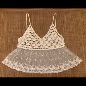 Crochet Beach Coverup Top